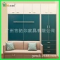 經(jīng)濟(jì)適用創(chuàng)意臥室家具板式隱形床帶沙發(fā)折疊床壁柜組合床儲存壁床