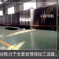 濟南世航全自動立式中空玻璃打膠機 涂膠機
