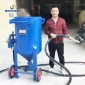 鋼結構高壓除銹噴砂機設備管道濕式噴沙開放式水分離移動式打沙機