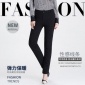 2018冬季外穿保暖羊毛褲女加厚修身彈力時尚小腳打**一件代發(fā)