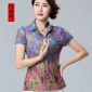 竹語聲2017夏裝修身彈力襯T恤衫氣質上衣女式襯衫T16002-60